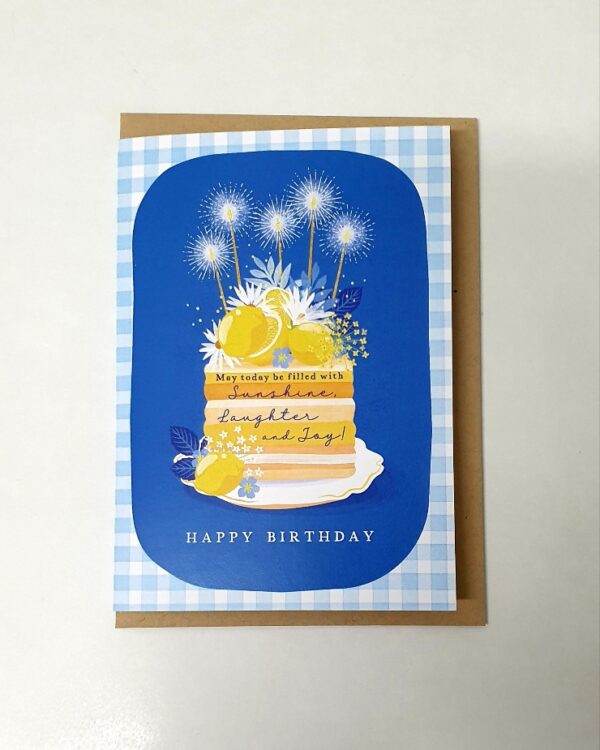 Birthday Card - Cake Design